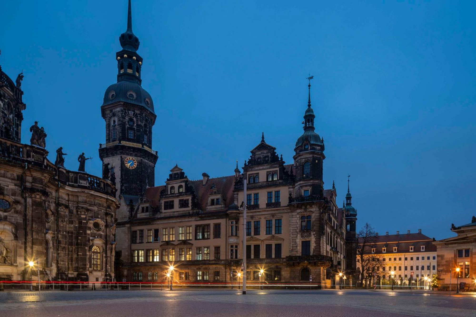 Hotel Taschenbergpalais Kempinski Dresden Buitenkant foto Dresden Castle